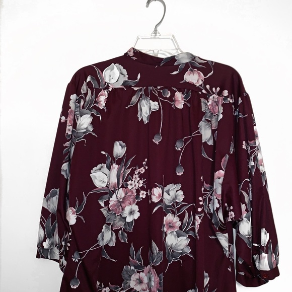 Vintage flower blouse - Picture 2 of 2